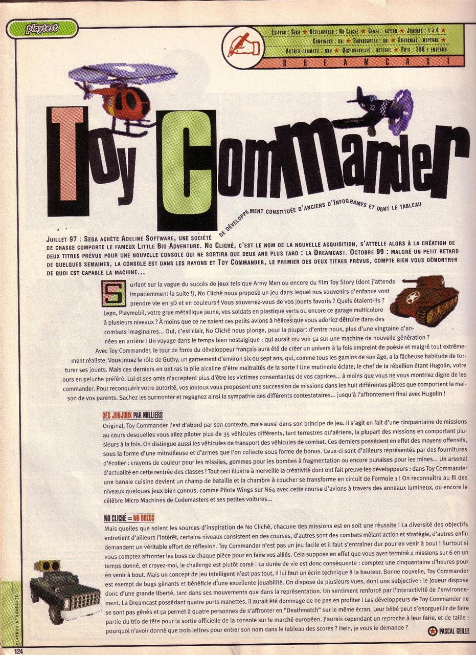 Toy Commander (PM#40) - p1